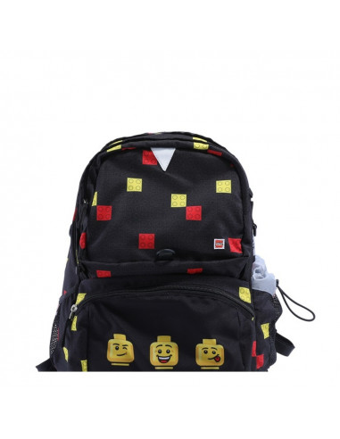 Ghiozdan scoala Freshman LEGO Core Line - design Faces