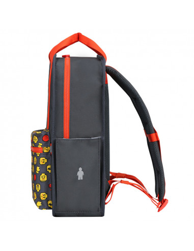 Rucsac Casual LEGO Tribini Fun Large - design Heads and Cup -