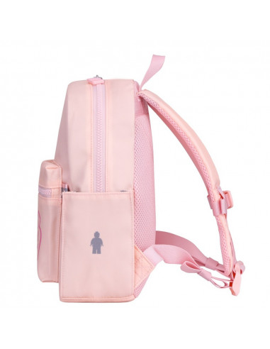 Rucsac Casual LEGO Tribini Joy Small - design Emoji - roz