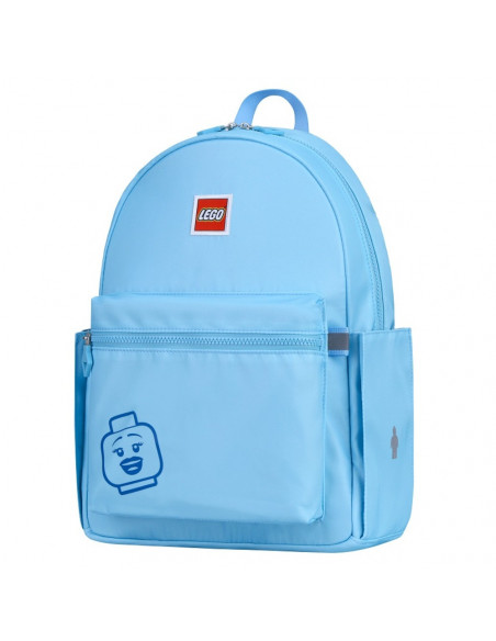 Rucsac Casual LEGO Tribini Joy Large - design Emoji - albastru