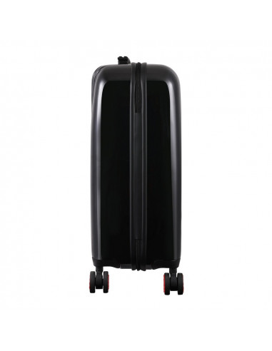 Troller 20 inch, material ABS, LEGO Brick Dots - negru cu