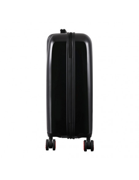 Troller 20 inch, material ABS, LEGO Brick Dots - negru cu