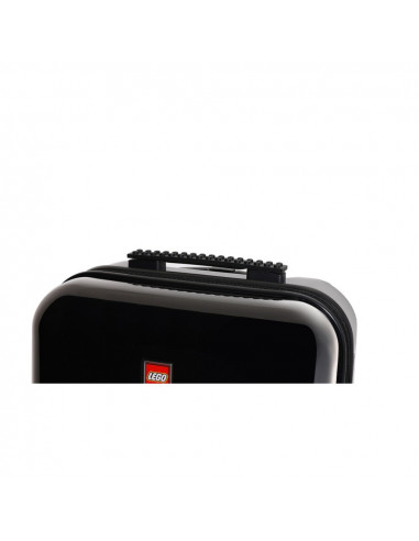 Troller 20 inch, material ABS, LEGO Brick Dots - negru cu