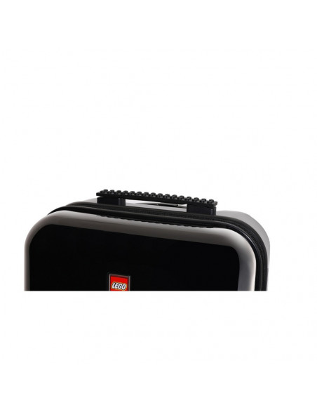 Troller 20 inch, material ABS, LEGO Brick Dots - negru cu