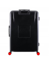 Troller 28 inch, material ABS, LEGO Brick Dots - negru cu