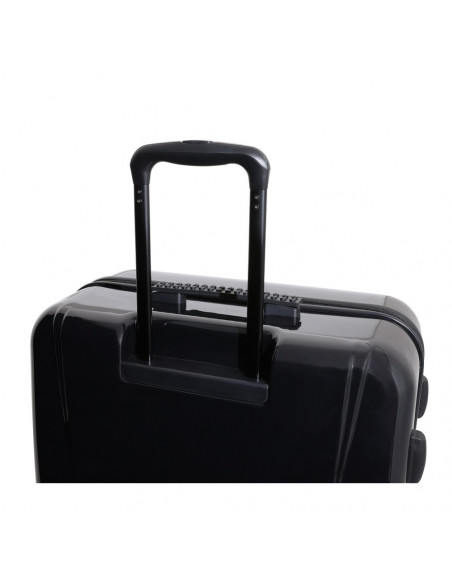 Troller 28 inch, material ABS, LEGO Brick Dots - negru cu