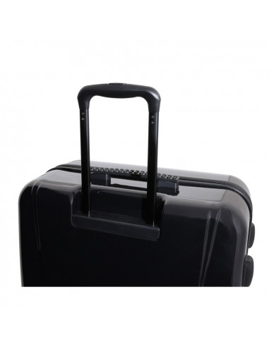 Troller 28 inch, material ABS, LEGO Brick Dots - negru cu