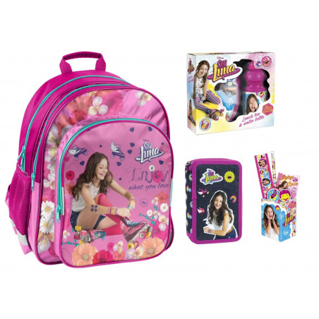 Set Scoala Soy Luna 3 - Ghiozdan Herlitz Soy Luna + Penar Set Scoala Soy Luna 3 - Ghiozdan Herlitz Soy Luna + Penar