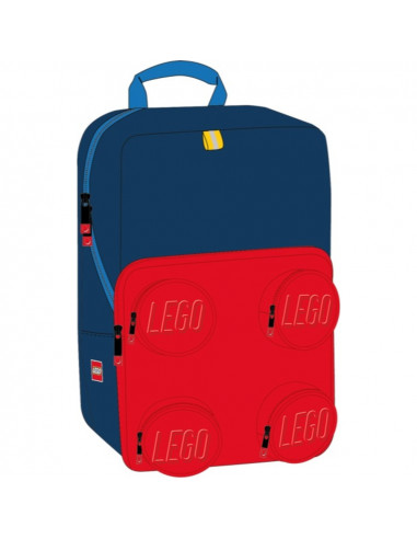 Ghiozdan scoala Petersen LEGO Core Line - design Brick 2x2 -