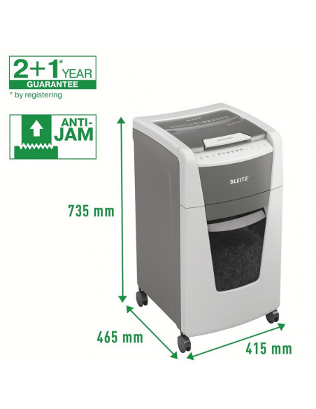 Distrugator documente automat LEITZ IQ Office, P4, cross-cut