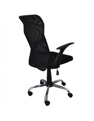 Scaun de birou, brate plastic, rotile, mesh textil, Office