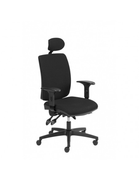 Scaun de birou, brate plastic, rotile, piele ecologica, Office