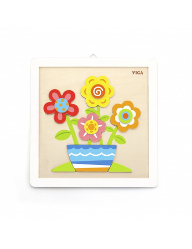 Set de creatie - Picteaza o vaza cu flori!,50685