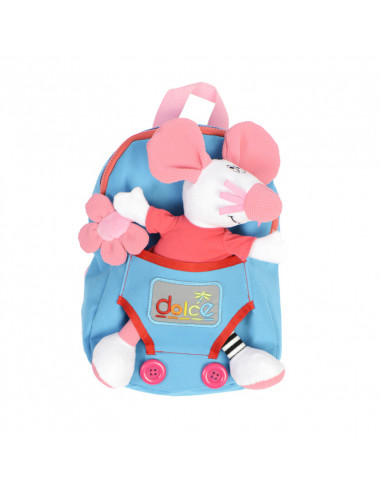 Rucsac cu jucarie soricel, Dolce,95315