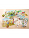 Set 4 puzzle-uri cu figurine Anotimpurile, HABA,301888