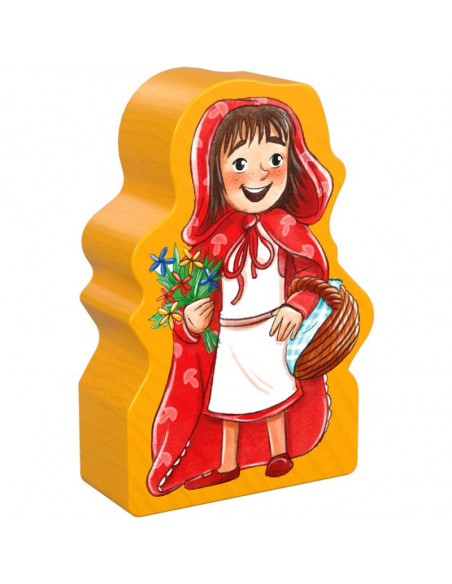 Set 4 puzzle-uri cu figurine In lumea basmelor, HABA,304701