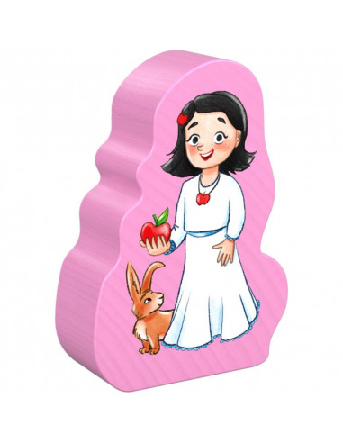 Set 4 puzzle-uri cu figurine In lumea basmelor, HABA,304701