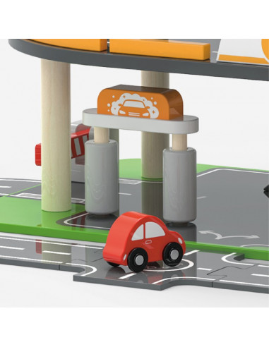 Parcare supraetajata cu benzinarie si heliport, Viga,44509