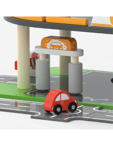 Parcare supraetajata cu benzinarie si heliport, Viga,44509