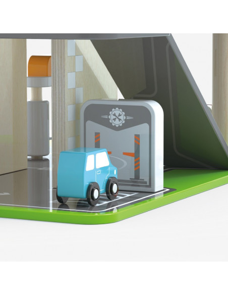 Parcare supraetajata cu benzinarie si heliport, Viga,44509