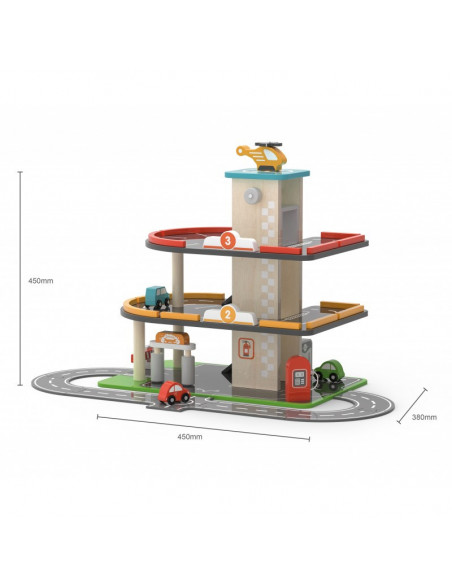 Parcare supraetajata cu benzinarie si heliport, Viga,44509