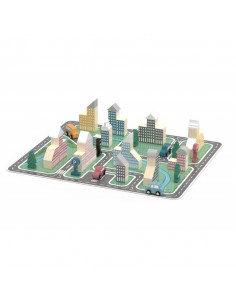 Set de cuburi Oras Modern, PolarB Viga,44040 2