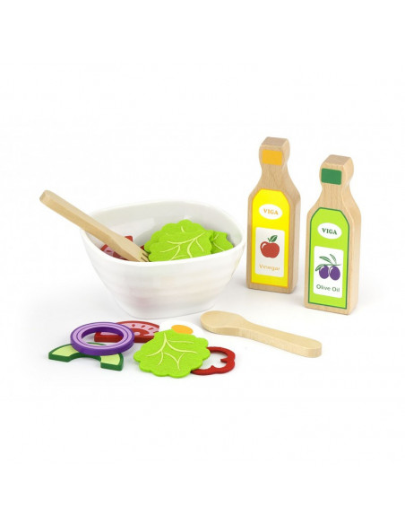 Set de preparare salata cu reteta, Viga,51605
