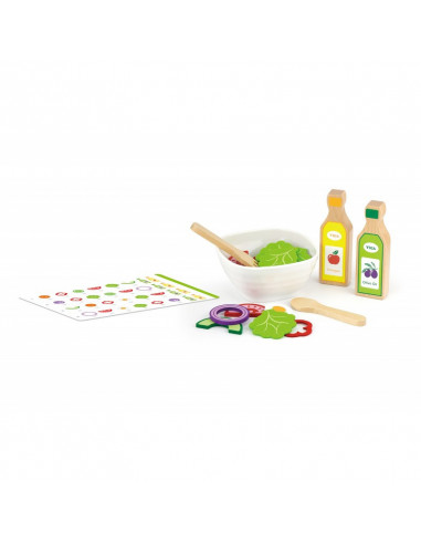 Set de preparare salata cu reteta, Viga,51605