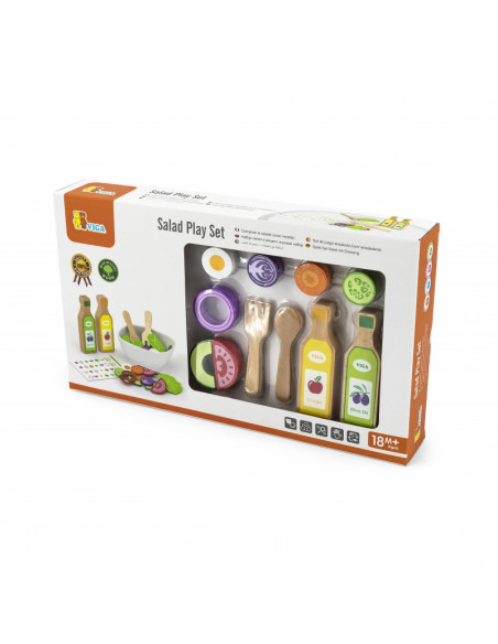 Set de preparare salata cu reteta, Viga,51605