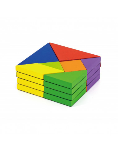 Joc Tangram magnetic cu 35 piese, Viga,50643
