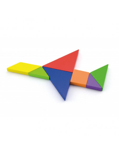 Joc Tangram magnetic cu 35 piese, Viga,50643
