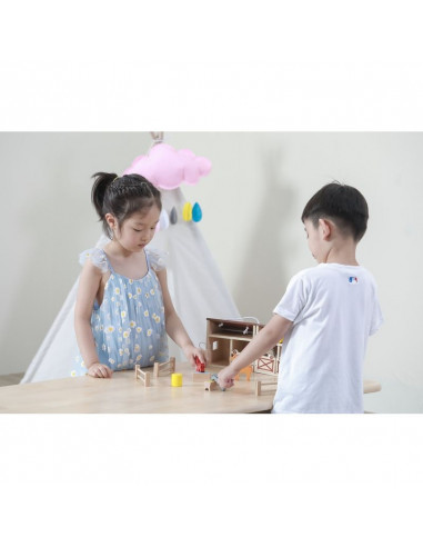 Grajd pliabil si portabil cu 5 cai, Viga,44502