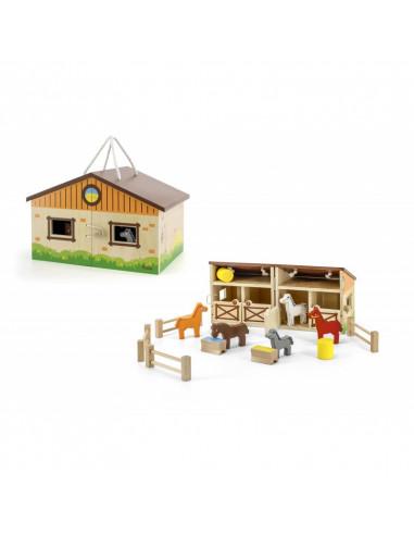 Grajd pliabil si portabil cu 5 cai, Viga,44502