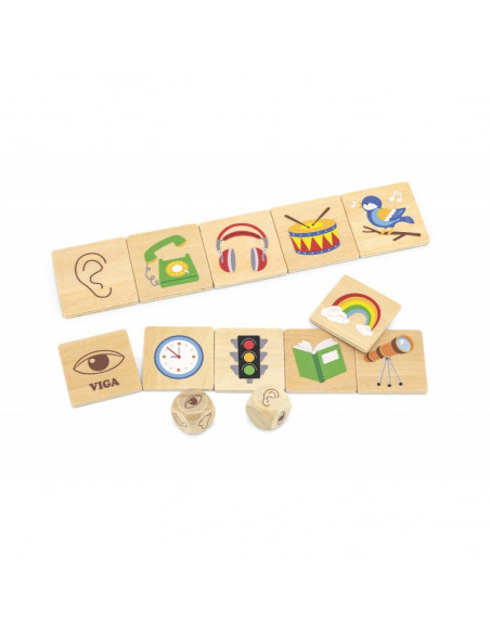 Puzzle sortator Invata simturile, Viga,44507