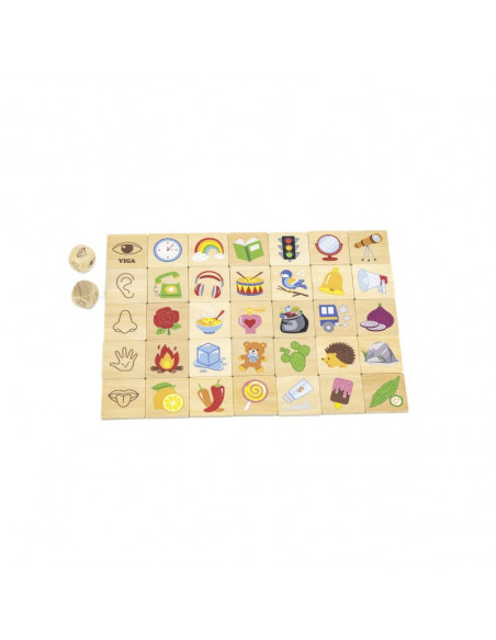 Puzzle sortator Invata simturile, Viga,44507