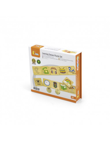Puzzle sortator Invata simturile, Viga,44507