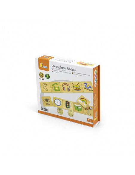 Puzzle sortator Invata simturile, Viga,44507