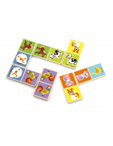 Domino cu imagini Animale de la ferma, Viga,51306
