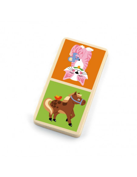 Domino cu imagini Animale de la ferma, Viga,51306