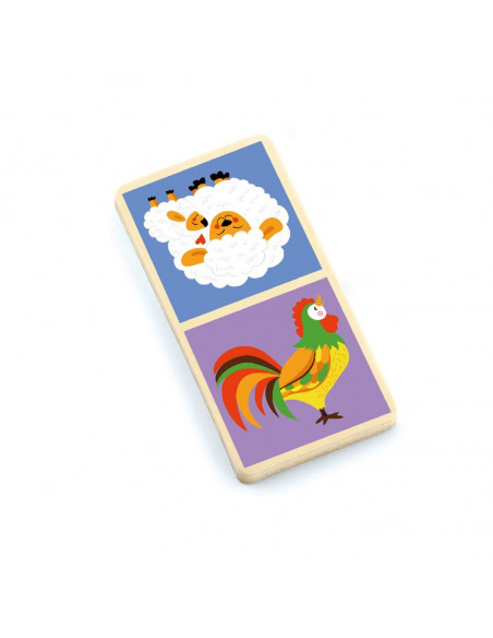 Domino cu imagini Animale de la ferma, Viga,51306