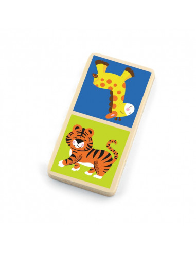 Domino cu imagini Animale salbatice, Viga,51307