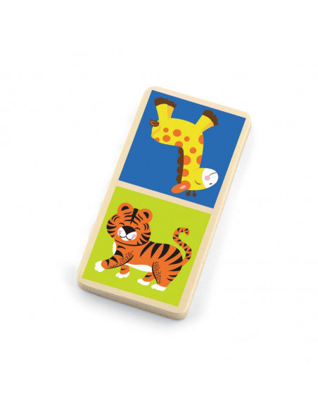 Domino cu imagini Animale salbatice, Viga,51307