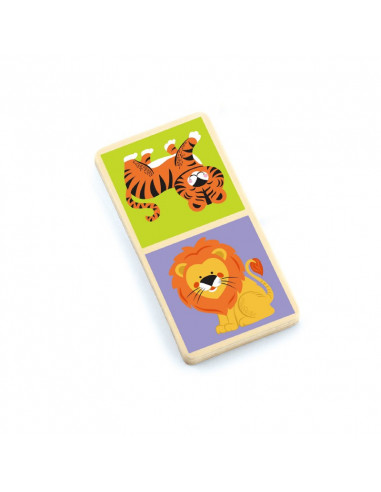 Domino cu imagini Animale salbatice, Viga,51307