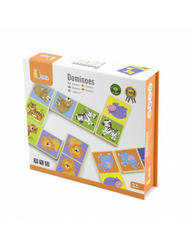 Domino cu imagini Animale salbatice, Viga,51307