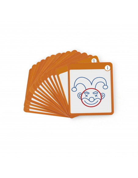 Set sabloane magnetice, 12 buc, Viga,50724