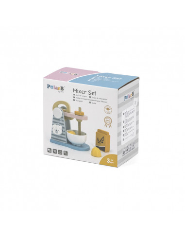 Set mixer din lemn, PolarB, Viga,44019