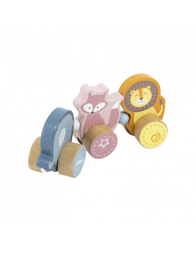 Jucarie de tras Animale din padure, PolarB, Viga,44023