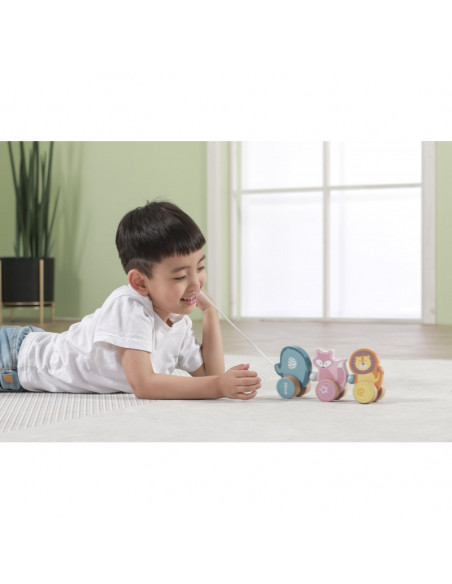 Jucarie de tras Animale din padure, PolarB, Viga,44023