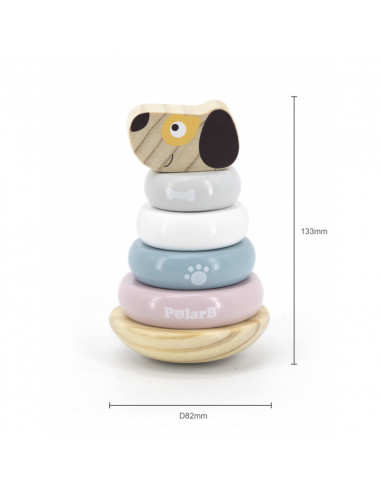 Stivuitor catelus colorat, PolarB, Viga,44042