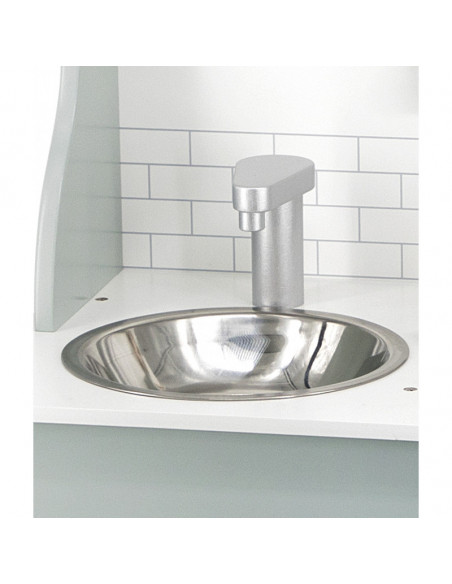 Bucatarie verde din lemn cu accesorii, PolarB, Viga,44048